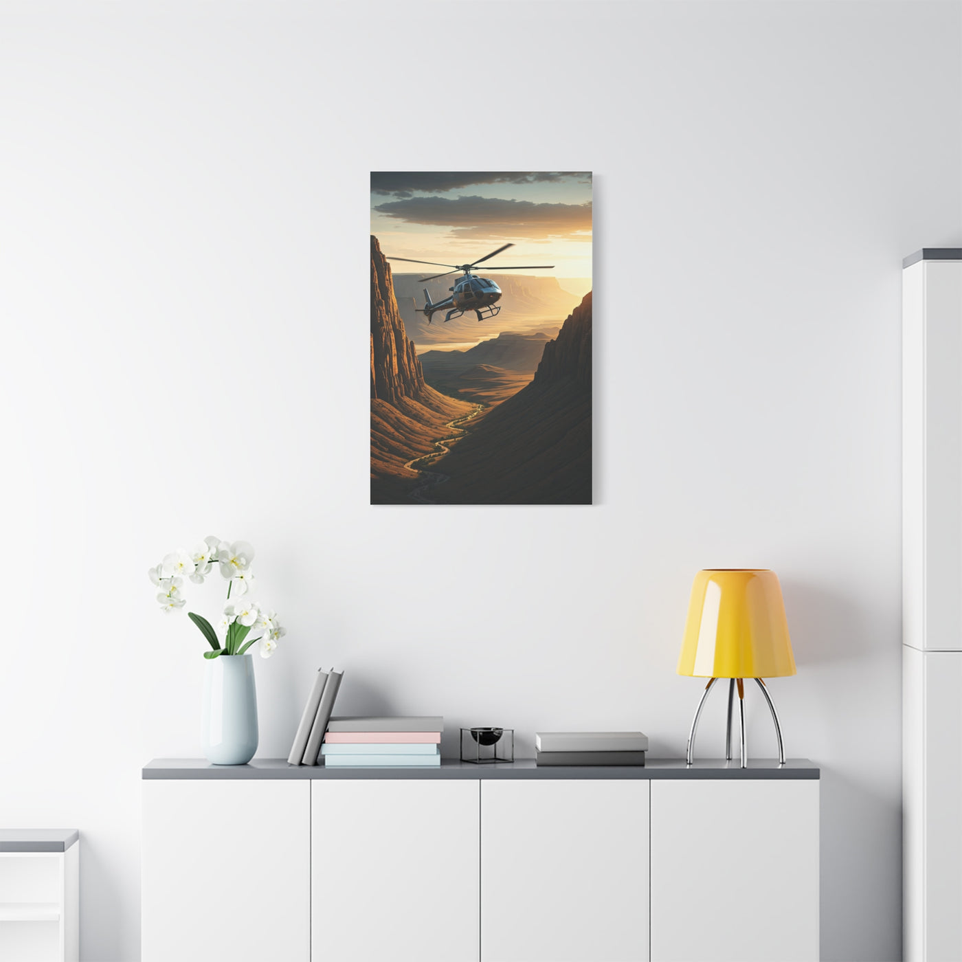 Helicopter Canyon Expedition Wall Art & Canvas Prints