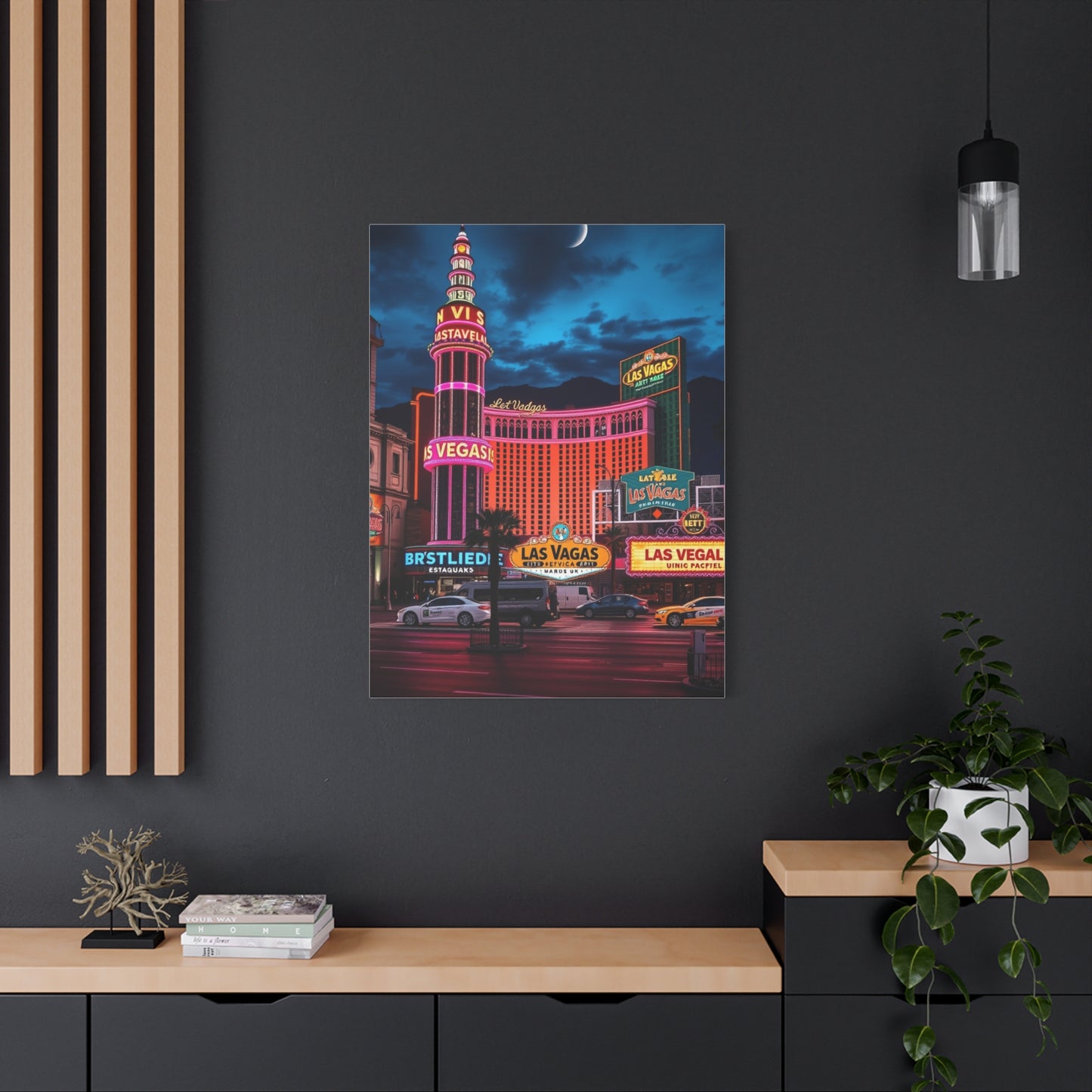 Las Vagas Art Canvas Art 2 Wall Art & Canvas Print