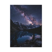 Milky Way Alpine Lake Wall Art & Canvas Print