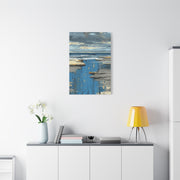 Coastal Horizon Abstract Seascape Wall Art & Canvas Print