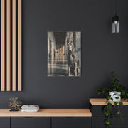 Great Dane Modern Architectural Portrait Wall Art & Canvas Print