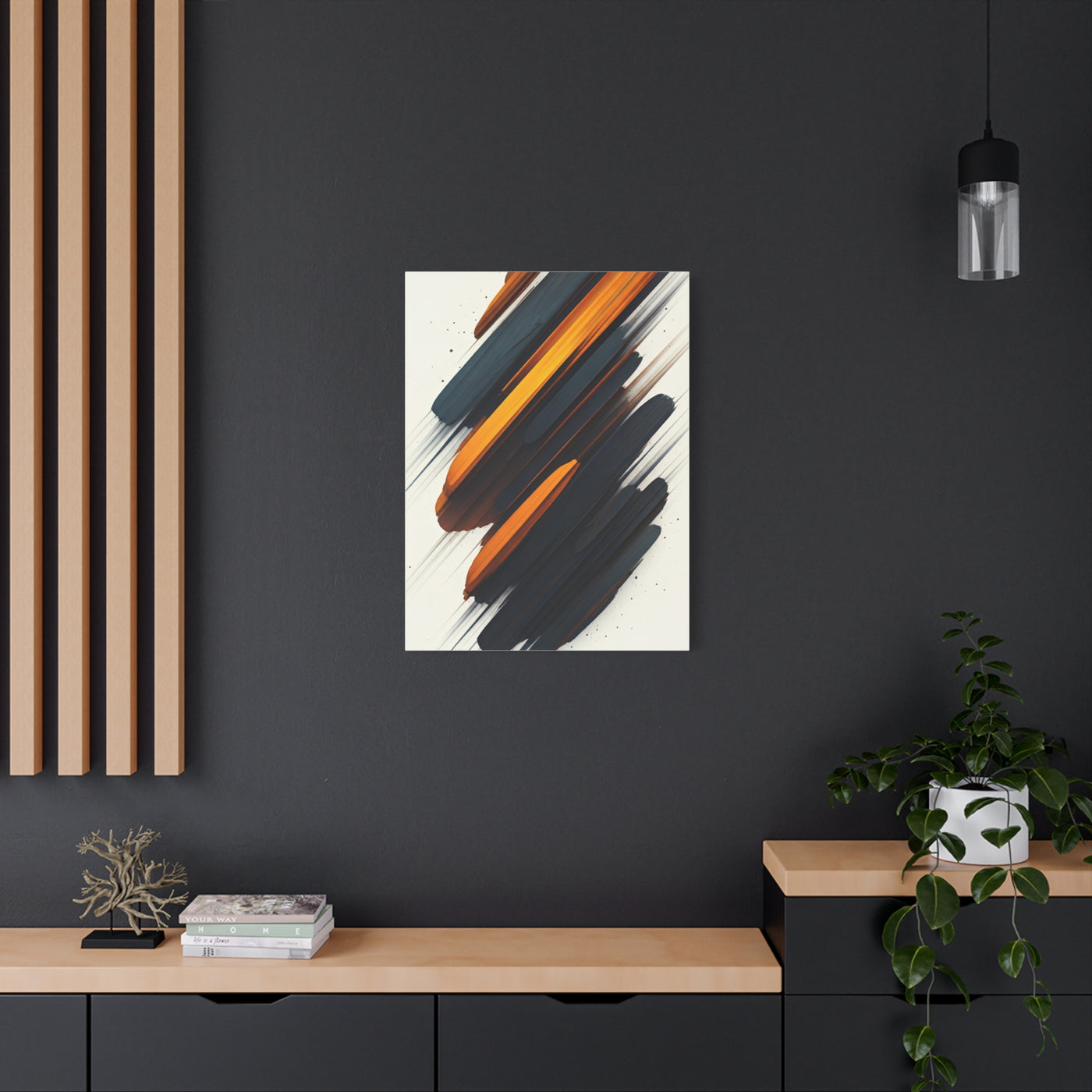 Ember Motion Abstract Wall Art & Canvas Prints