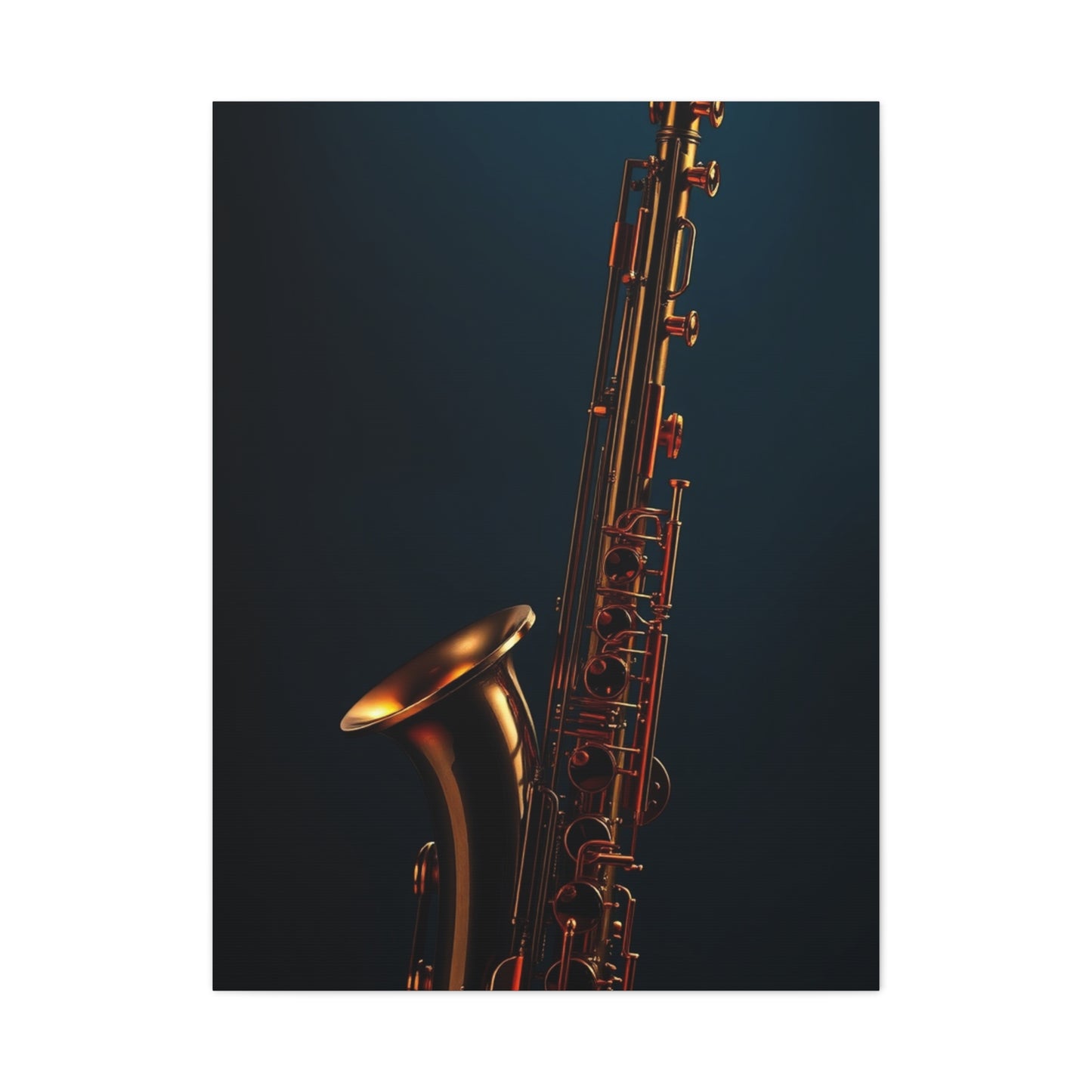 Saxophone Art Supreme Canvas Wall Art & Canvas Print