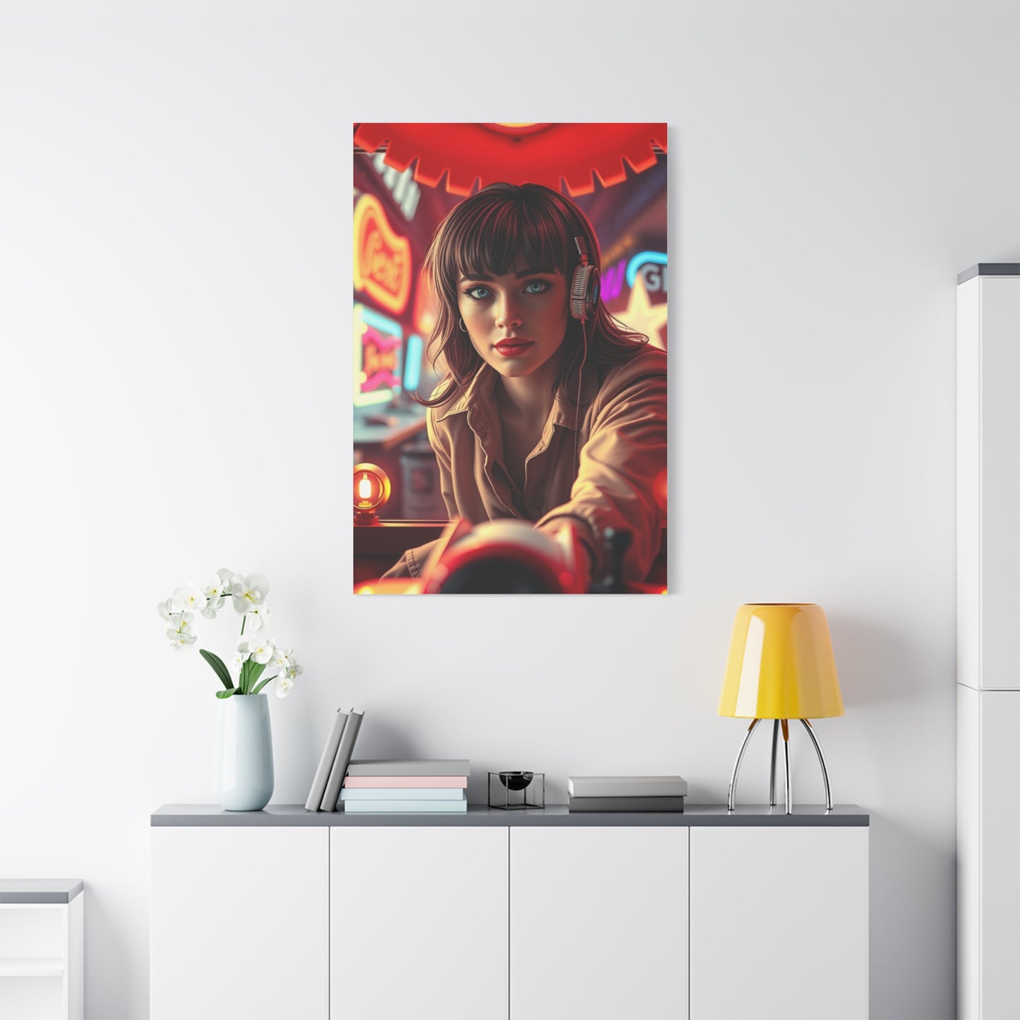Vision 70’s Nostalgia Art Art Wall Art & Canvas Print