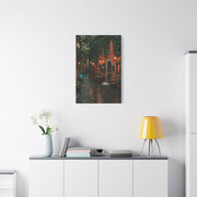Italian Alley Evening Glow Wall Art & Canvas Print