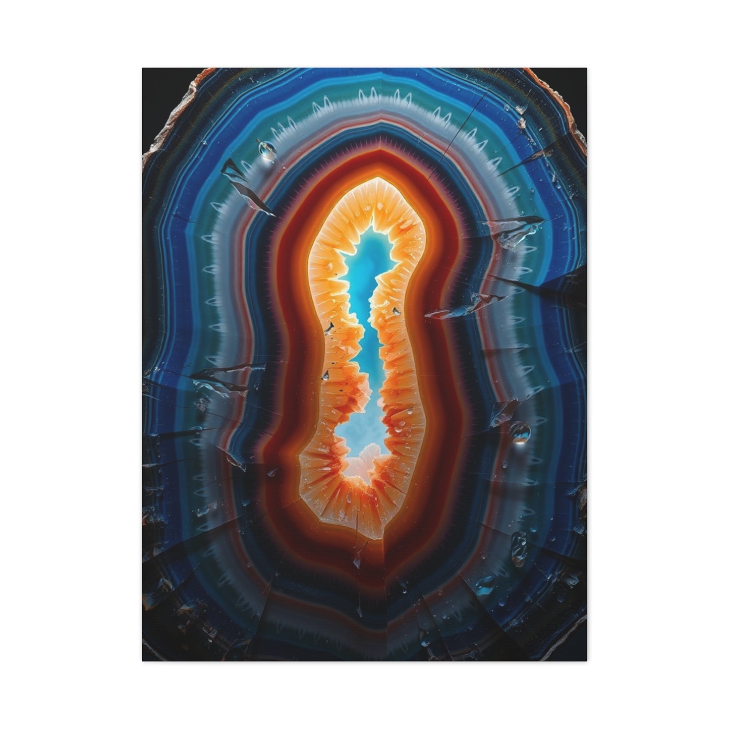Agates, Geodes & Minerals Art Artisan Canvas Wall Art & Canvas Print