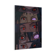 Naruto Uchiha Visual Prowess Eyes Poster Wall Art & Canvas Print