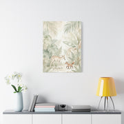 Soft Jungle Nursery Wildlife Tropical Wall Art & Canvas Print
