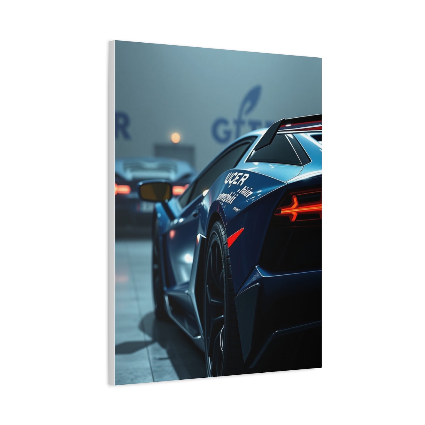Lamborghini Art Supreme Canvas Wall Art & Canvas Print