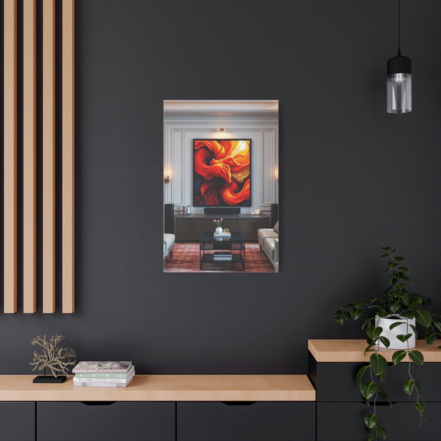 Vision Home Theatre Decor Art Art Wall Art & Canvas Print