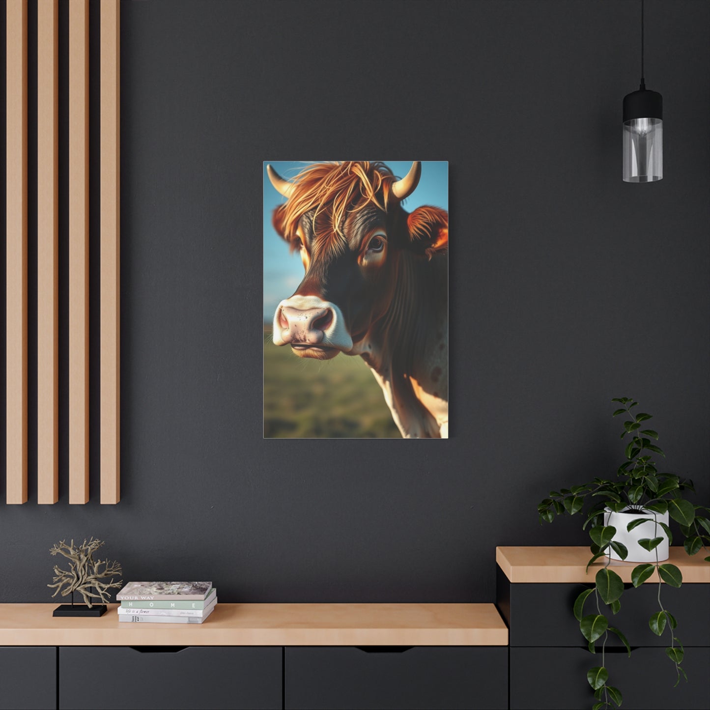 Serene Grazing Masterpiece wall art & canvas print