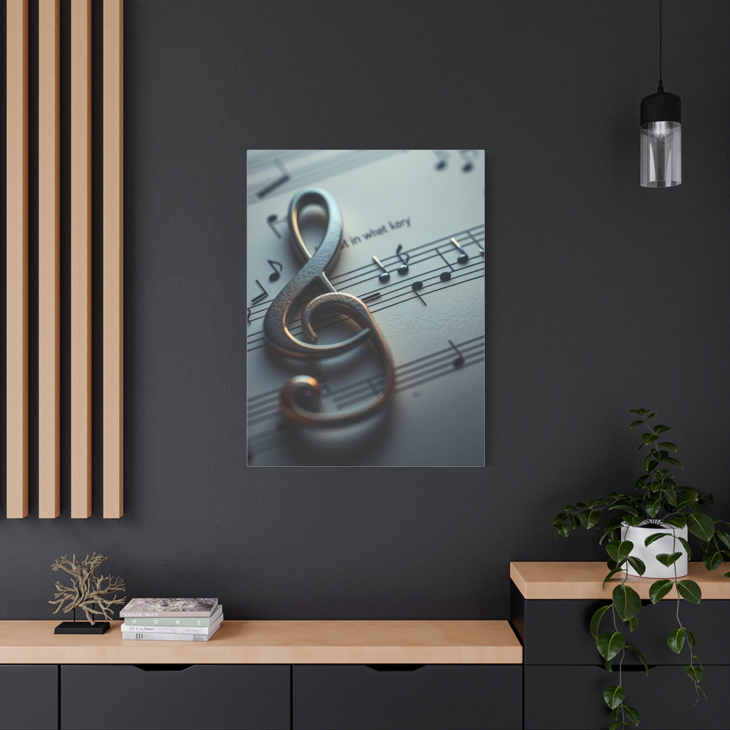 Musical Notes Art Luxury Canvas Wall Art & Canvas Print