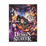 Demon Slayer: Kimetsu no Yaiba Season 1 Poster Wall Art & Canvas Print