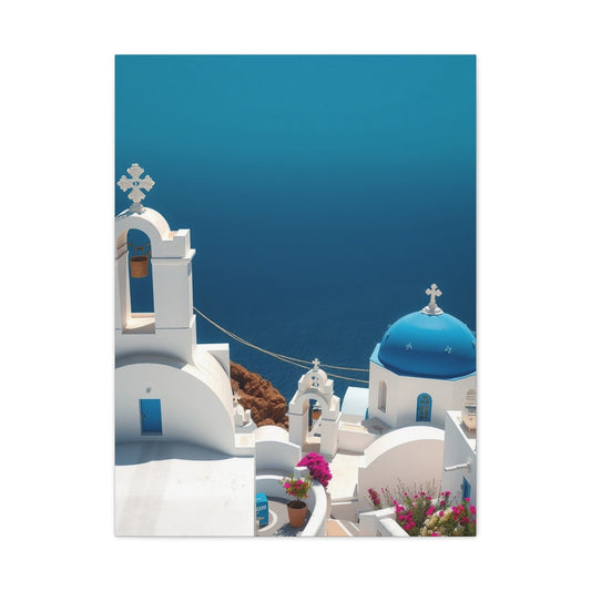 Santorini Art Supreme Canvas Wall Art & Canvas Print