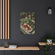 Fresh Garden Radishes Farm Sink Wall Art & Canvas Print
