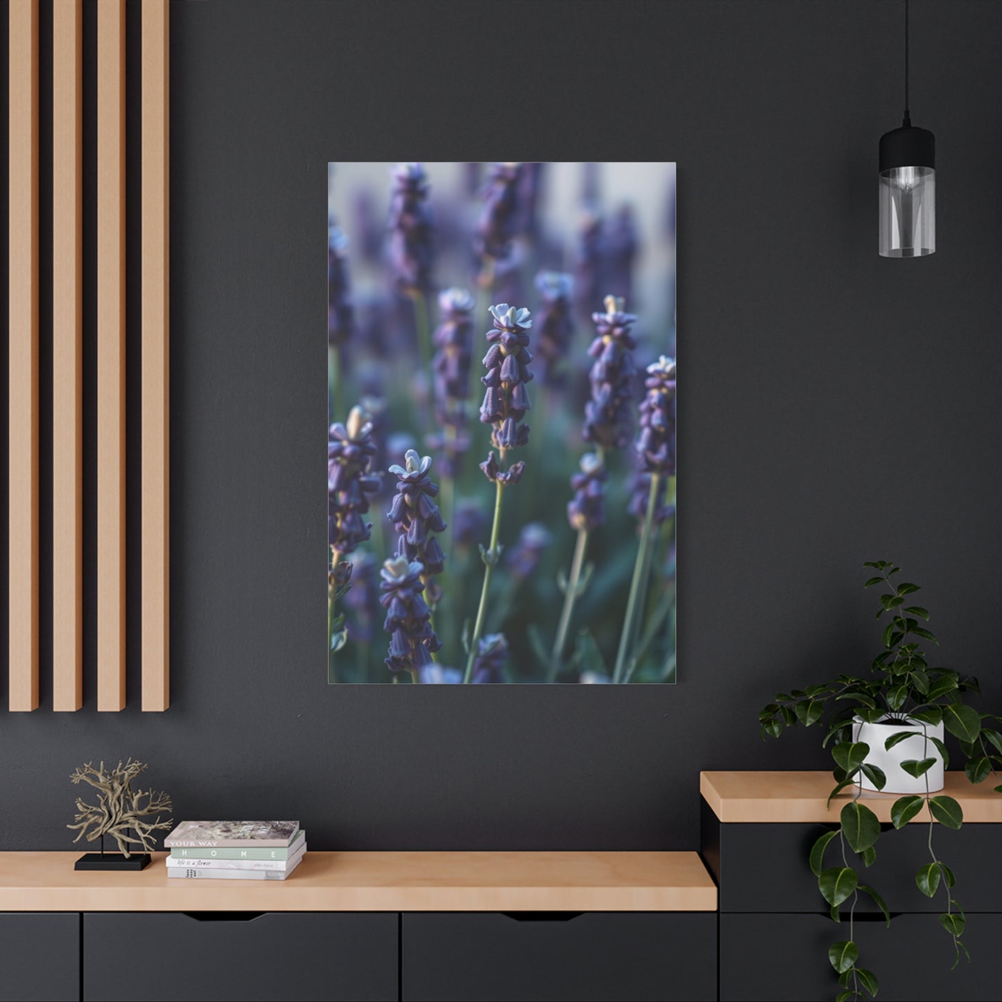 Lavender Herb Art Canvas Art 6 Wall Art & Canvas Print