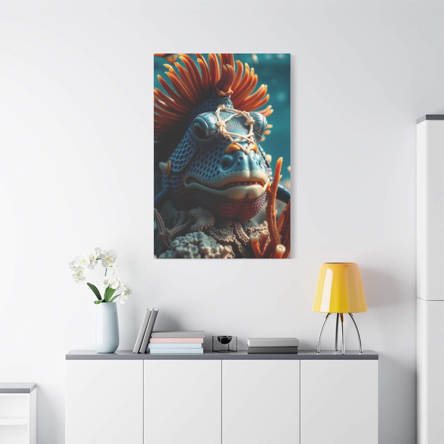 Oceanic Elegance Canvas Wall Art & Canvas Print