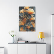 Ginkgo Gold Leaf Botanical Wall Art & Canvas Print