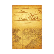 Vintage Compass Journey Map Wall Art & Canvas Prints