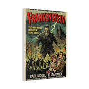 Frankenstein Vintage Movie Poster Wall Art & Canvas Print