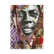 Avant Garde Mixed Media Portrait Collage Wall Art & Canvas Print