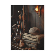 Hickory Golf Locker Room Still Life Wall Art & Canvas Print