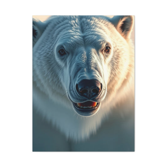 Polar Bear Art Supreme Canvas Wall Art & Canvas Print