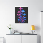 Neon Fungi Luminescence Wall Art & Canvas Print