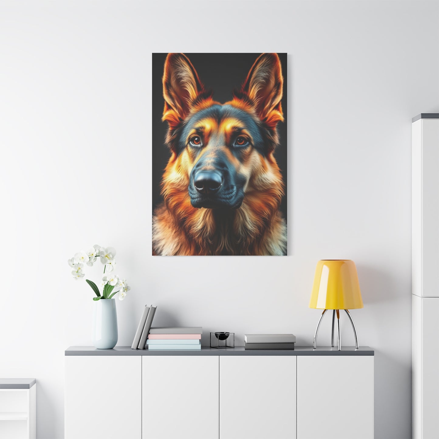German Shepherd Art Supreme Gallery Wall Art & Canvas Print