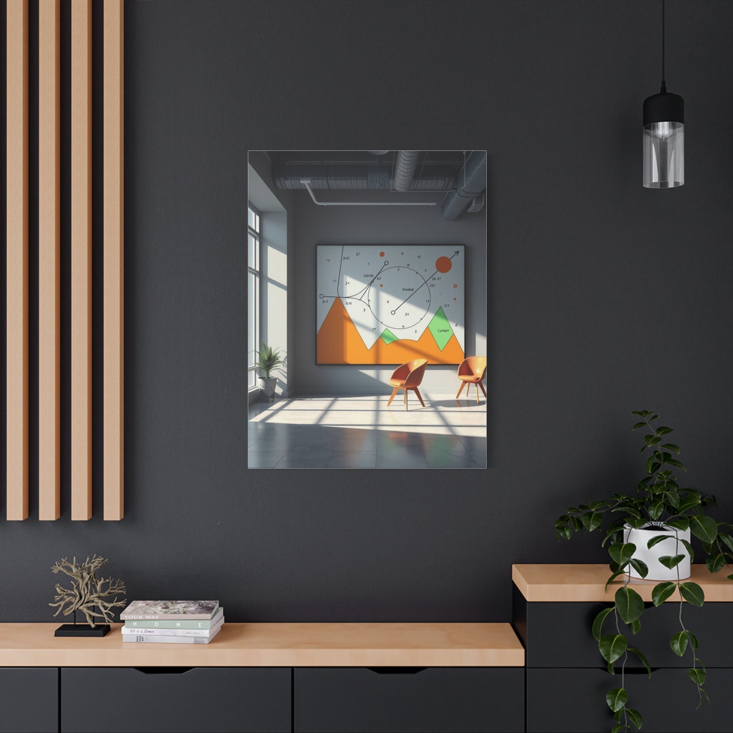 Elite Modern Math Art for Creative Spaces Vision Wall Art & Canvas Print