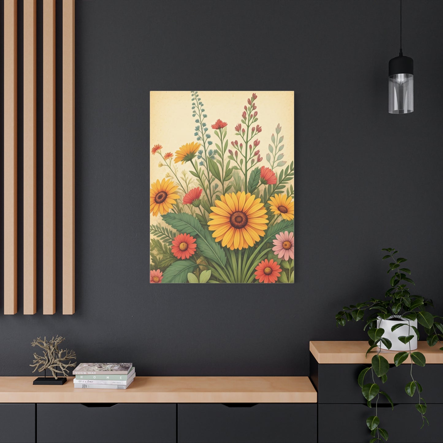 Desert Wildflower Harmony Wall Art & Canvas Prints