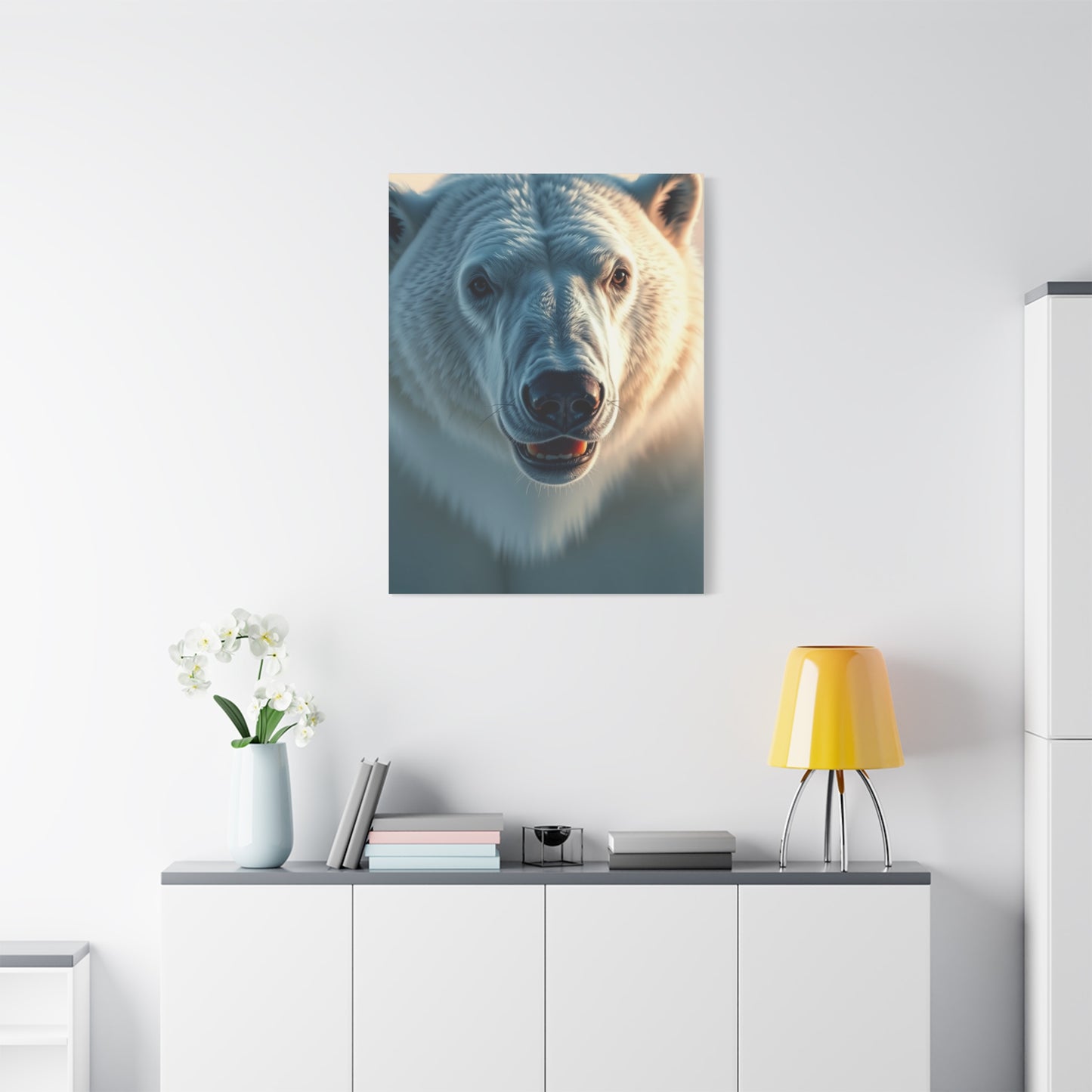 Polar Bear Art Supreme Canvas Wall Art & Canvas Print