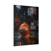 Street Basketball Hustle Graffiti Street Wall Art & Canvas Print