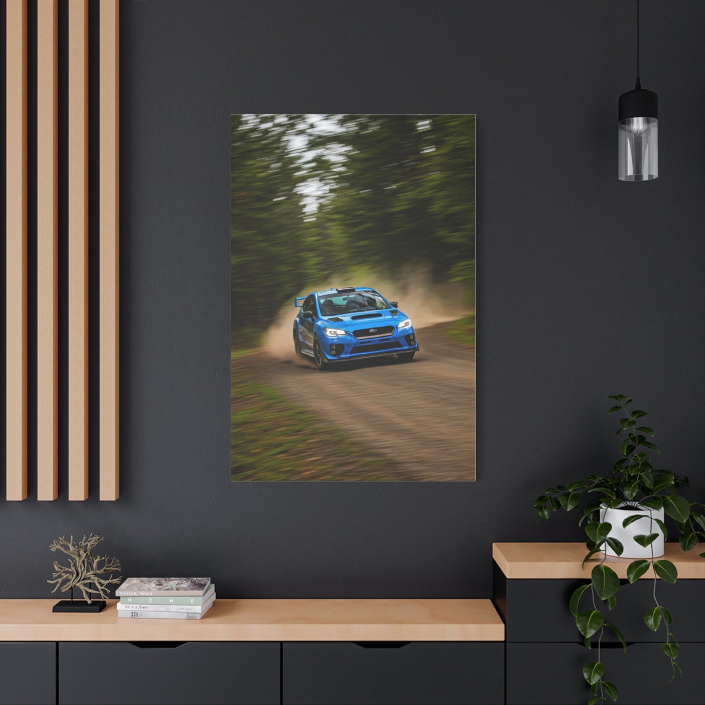 Subaru WRX STI Forest Rally Road Wall Art & Canvas Prints