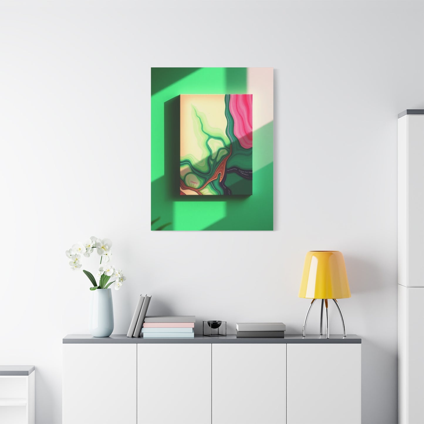 Collection Green & Pink Canvas Art Art Wall Art & Canvas Print