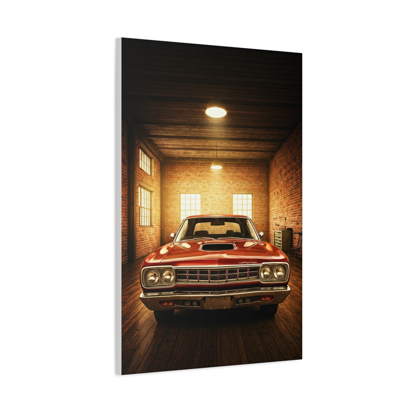 Plymouth Road Runner Tungsten Garage Wall Art & Canvas Prints