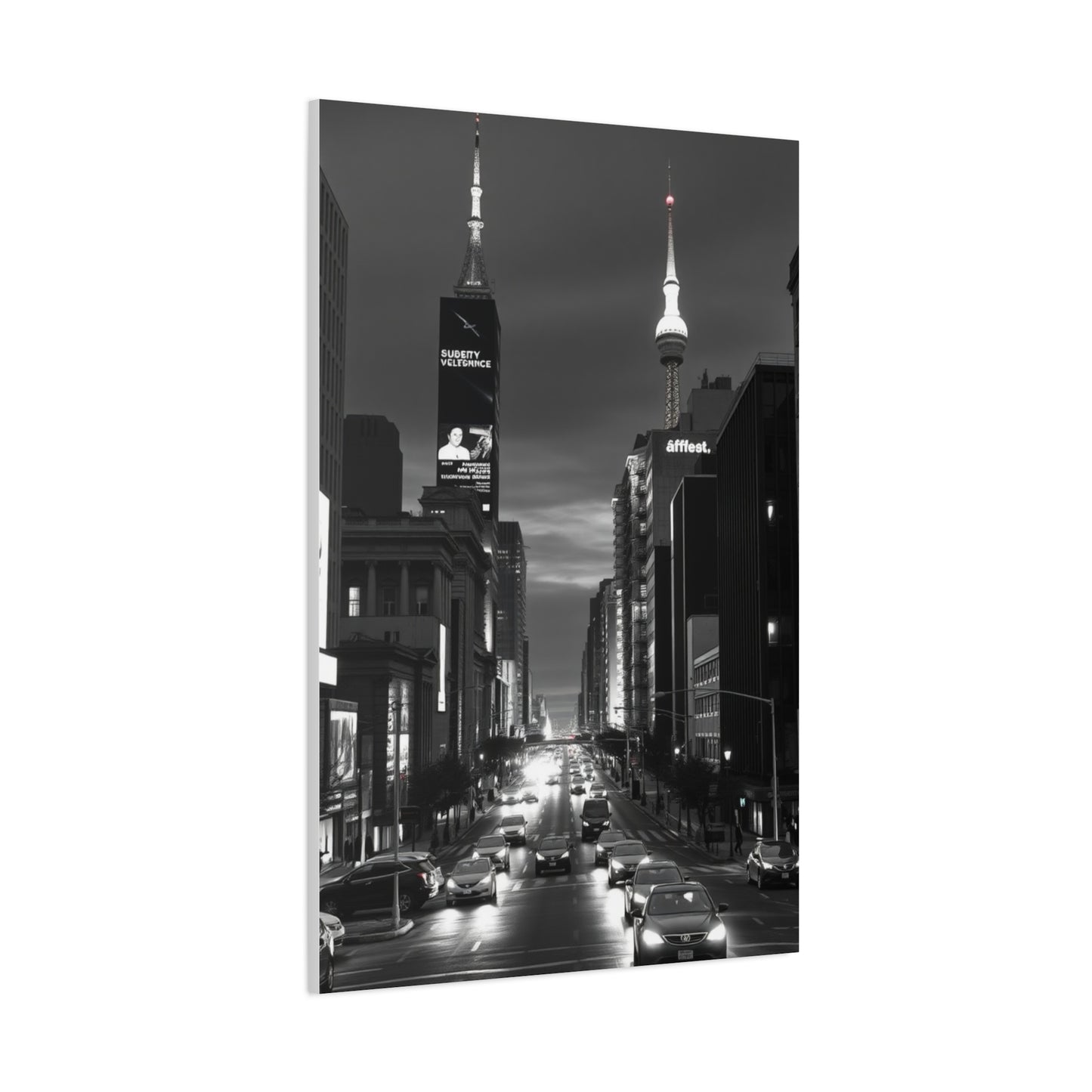 Black & White Cityscapes Art Supreme Gallery Wall Art & Canvas Print