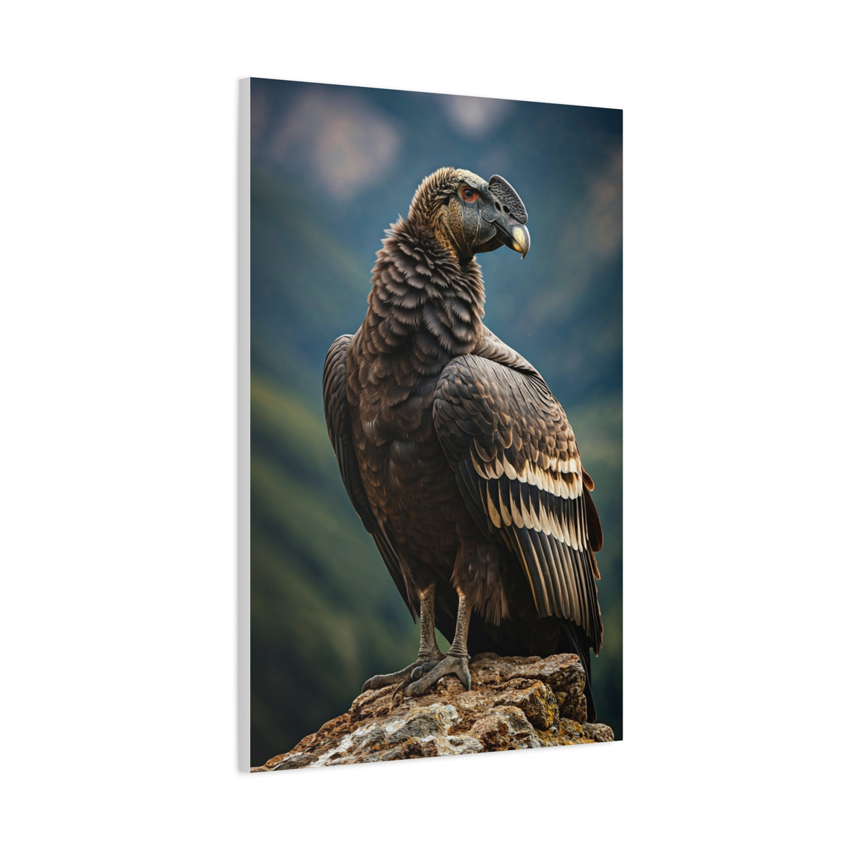 Andean Condor on Mountain Ledge Wall Art & Canvas Prints