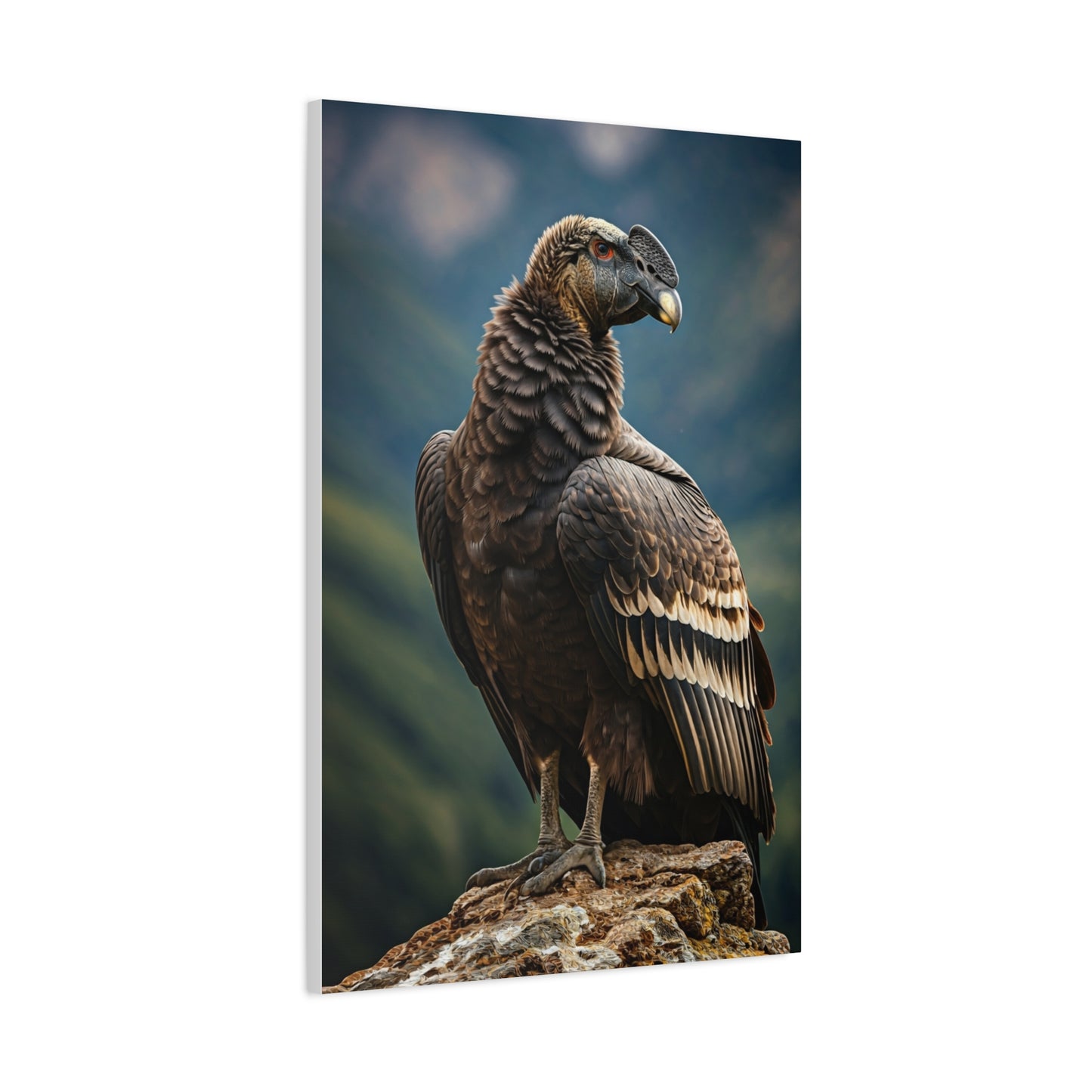 Andean Condor on Mountain Ledge Wall Art & Canvas Prints