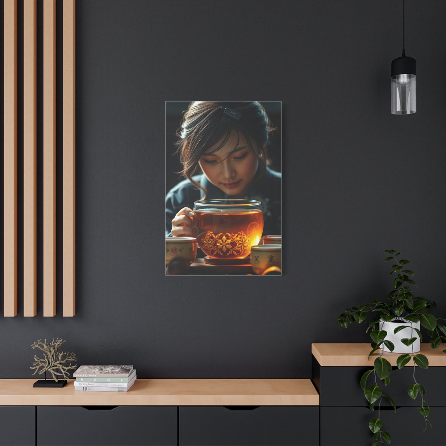 Tea Art Supreme Canvas Wall Art & Canvas Print