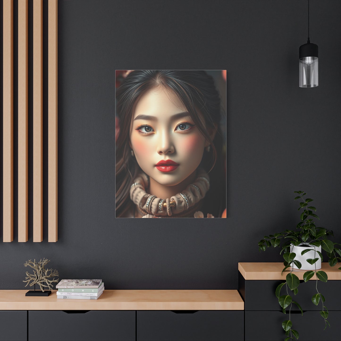 Peach Art Supreme Canvas Wall Art & Canvas Print