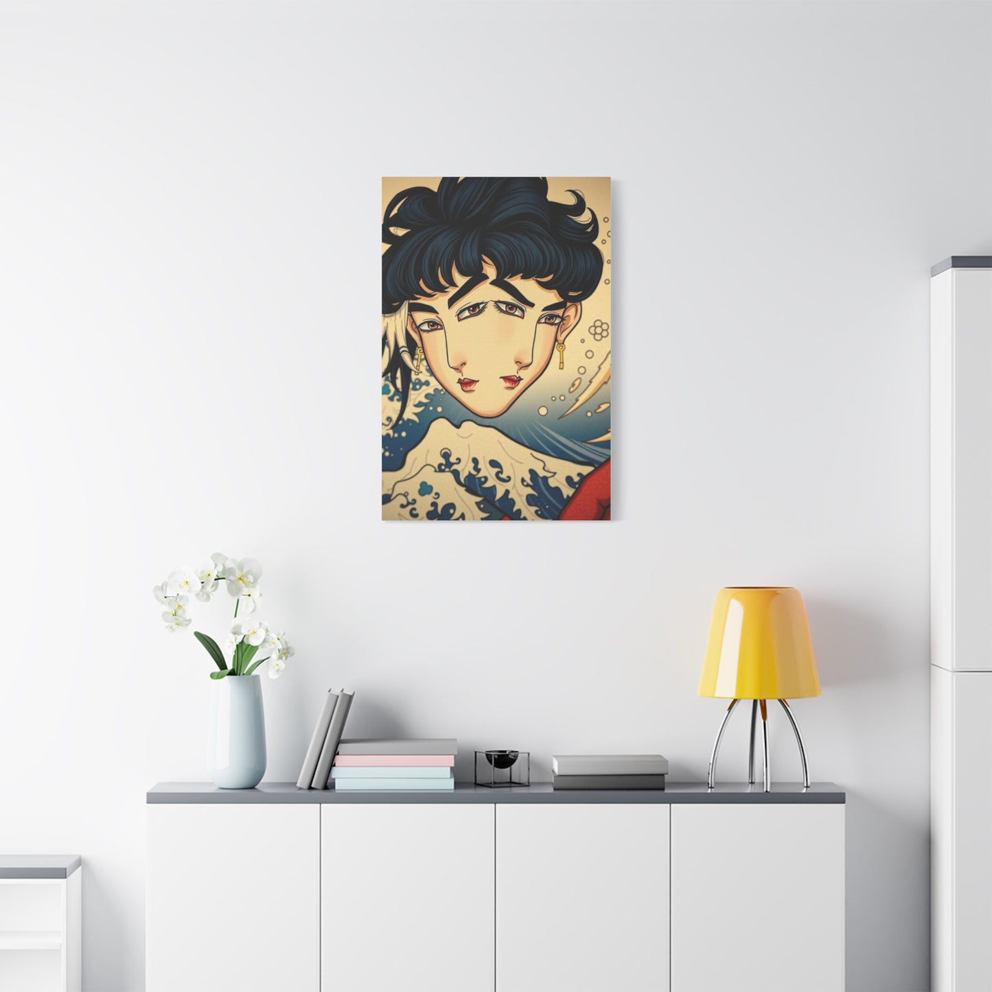Celestial Ukiyo-e Masterpiece Wall Art & Canvas Print