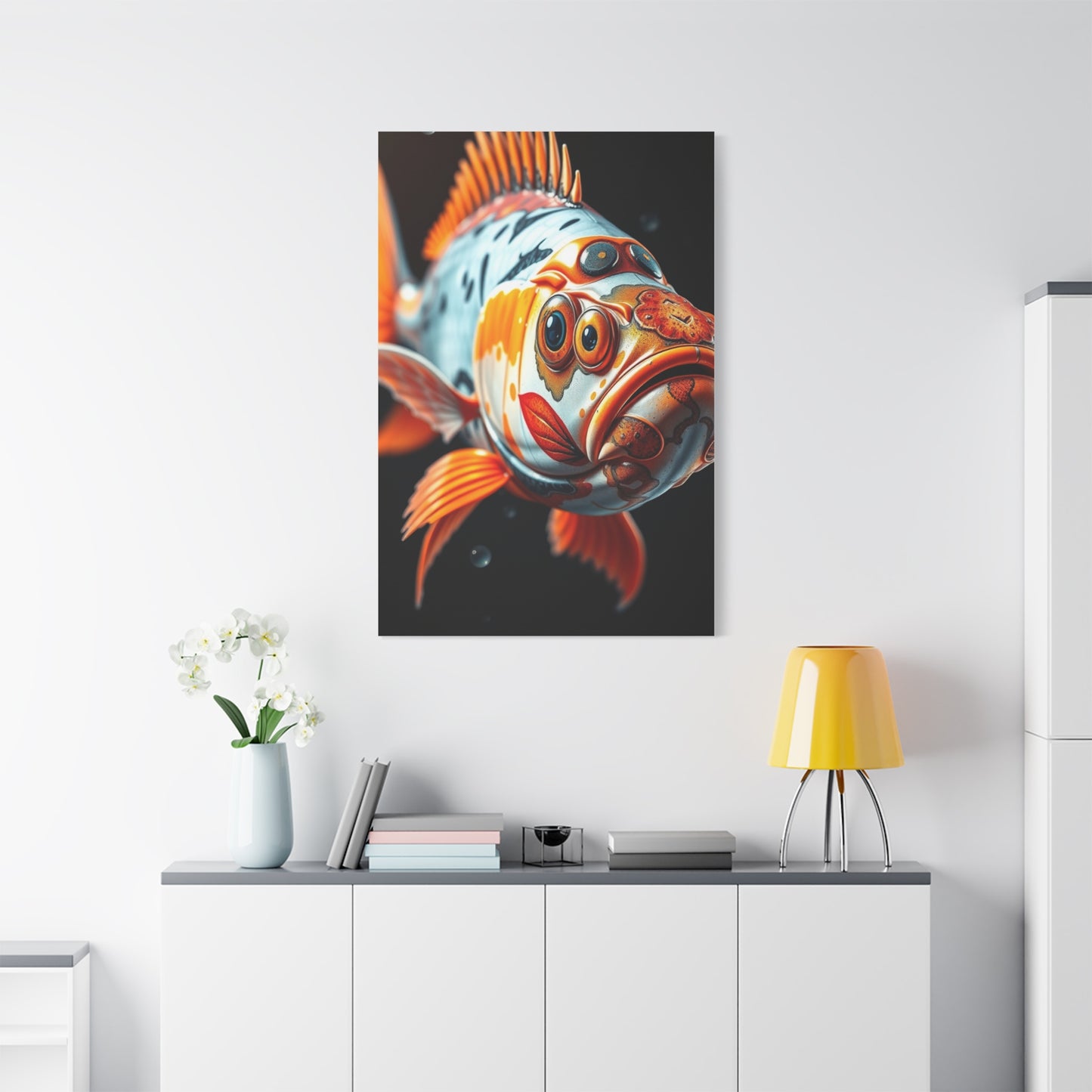Supreme Fish Wall Art Beautiful Collection Wall Art & Canvas Print