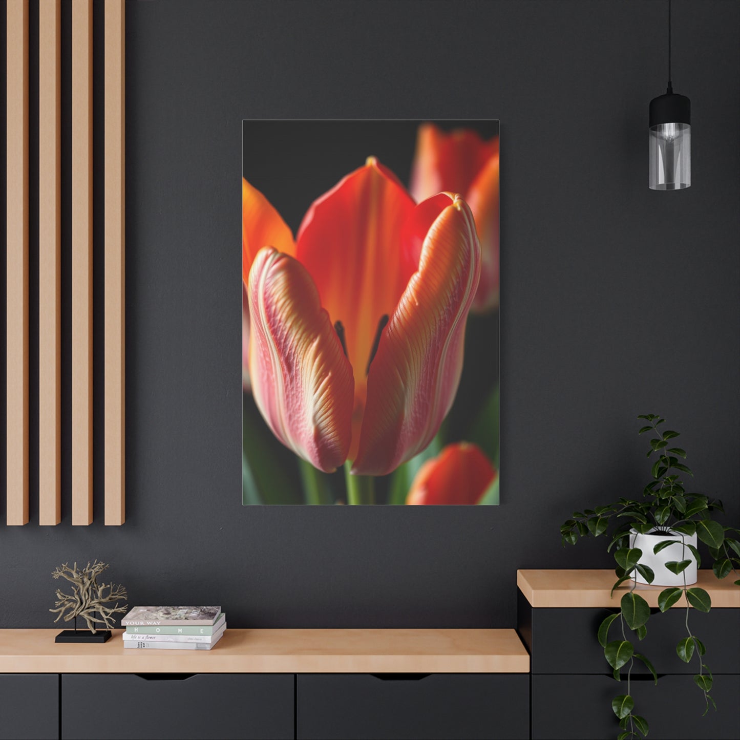 Vision Tulip Flower Art Art Wall Art & Canvas Print