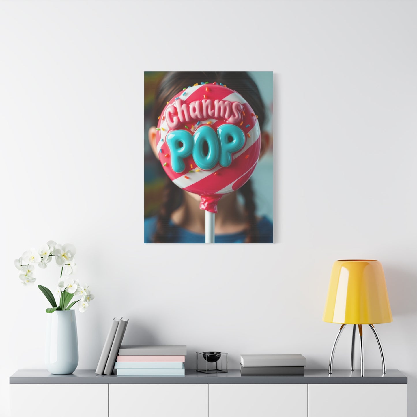 Sophisticated Candy Whirl Wall Art & Canvas Print