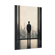 Leadership Vision Window Silhouette Wall Art & Canvas Print