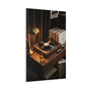 Jazz Vocalist Spotlight Performance Wall Art & Canvas Print