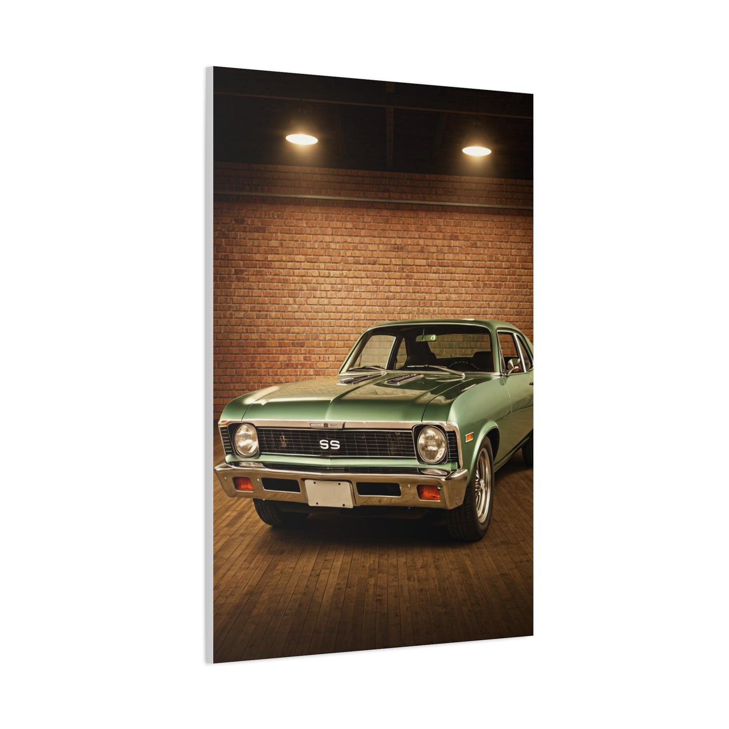 Chevrolet Nova SS Warehouse Muscle Wall Art & Canvas Prints