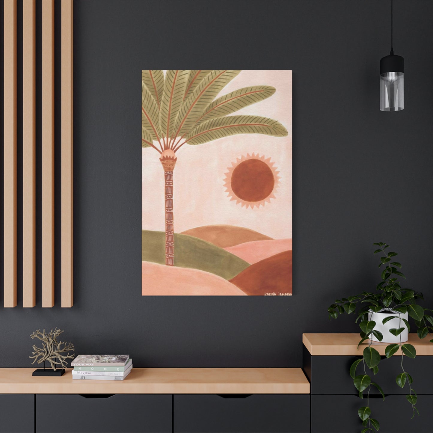 Palm Tree Of Moroccan Wall Art & Canvas Prints