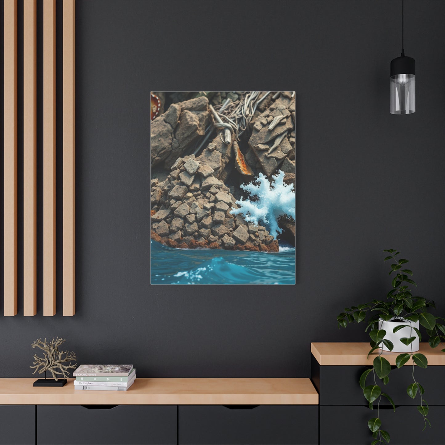 Azure Horizon Abstractions wall art & canvas print